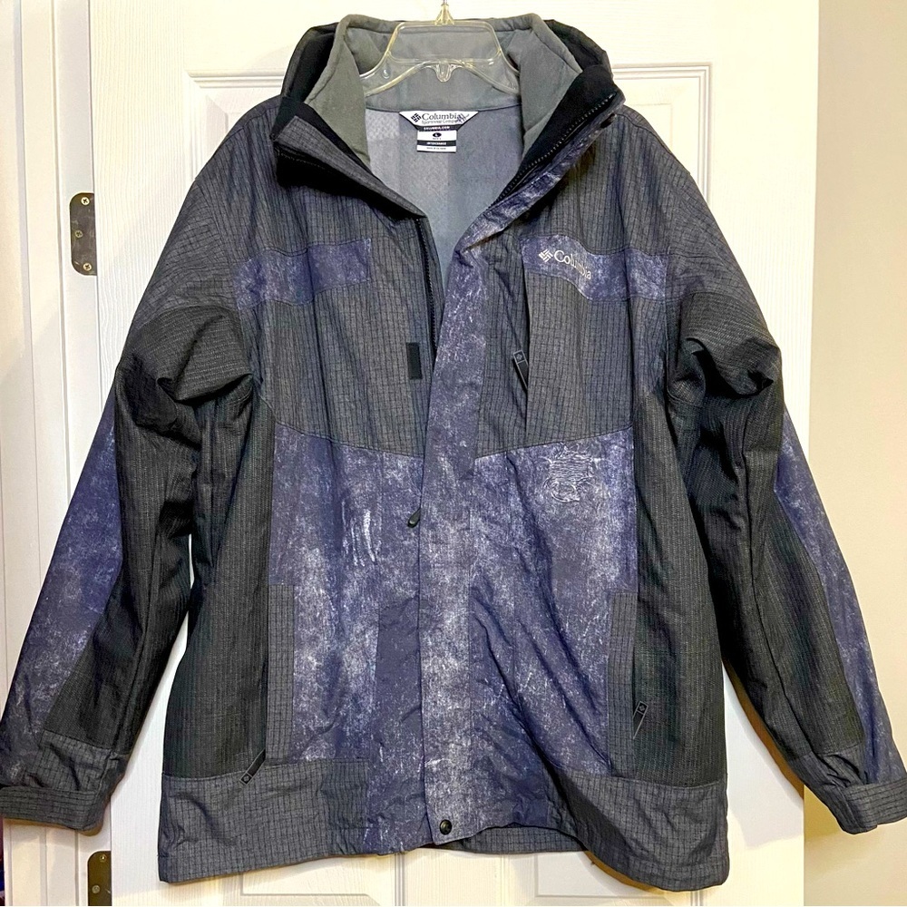 COLUMBIA Bugaboo Mens Sz L 3-in-1  Winter Ski Parka/Jacket/Coat Retails $200